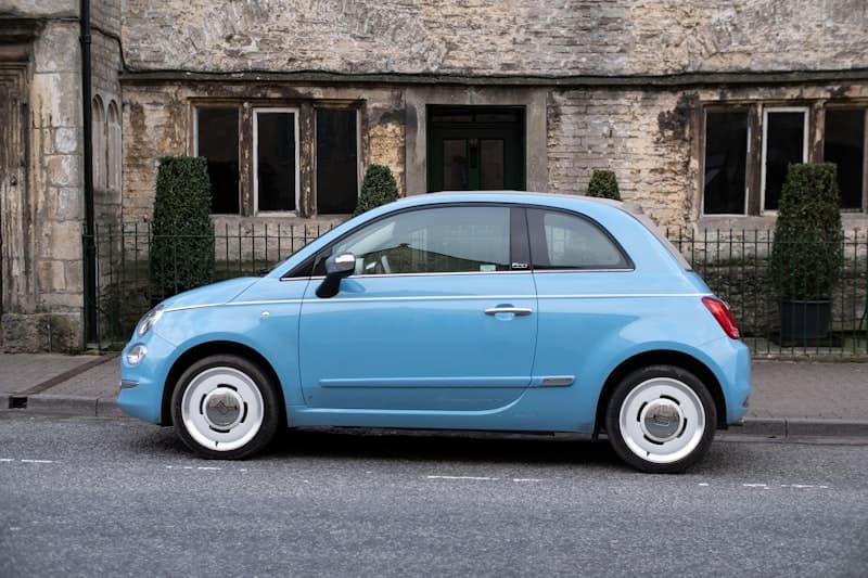 Fiat 500 en ville
